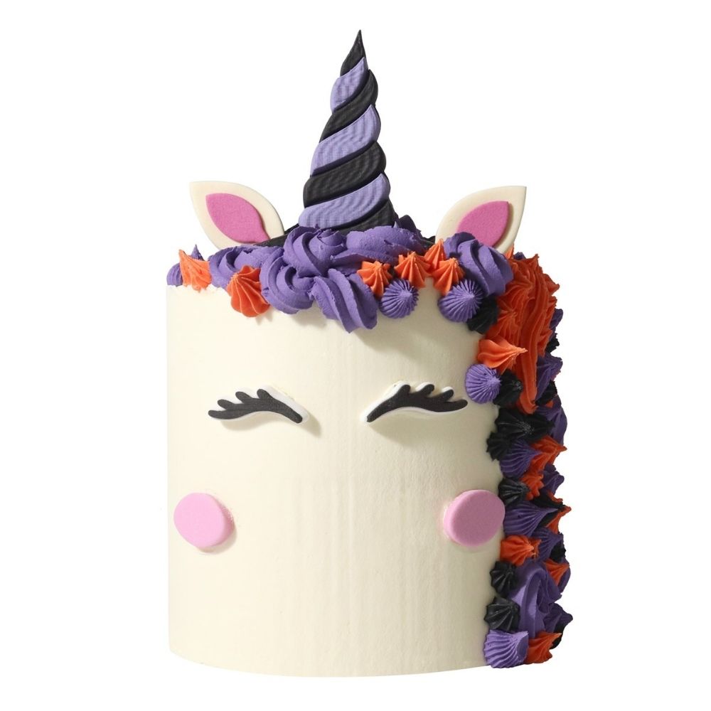 PME Witch Unicorn Halloween Edible Cake Decorations Set of 7