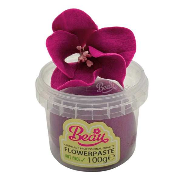 Beau Products Burgundy Flower Paste 100g