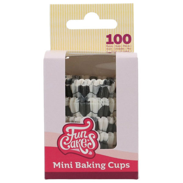 FunCakes Football - Mini Baking Cups x 100