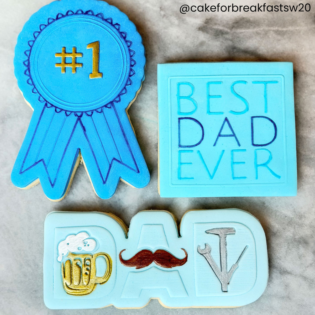 Colour Mill Baby Blue Decorators Dough Fondant