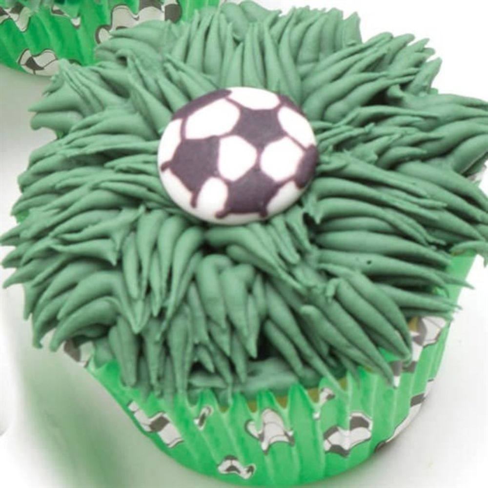 Culpitt Football Edible Sugar Toppers Set Of 12