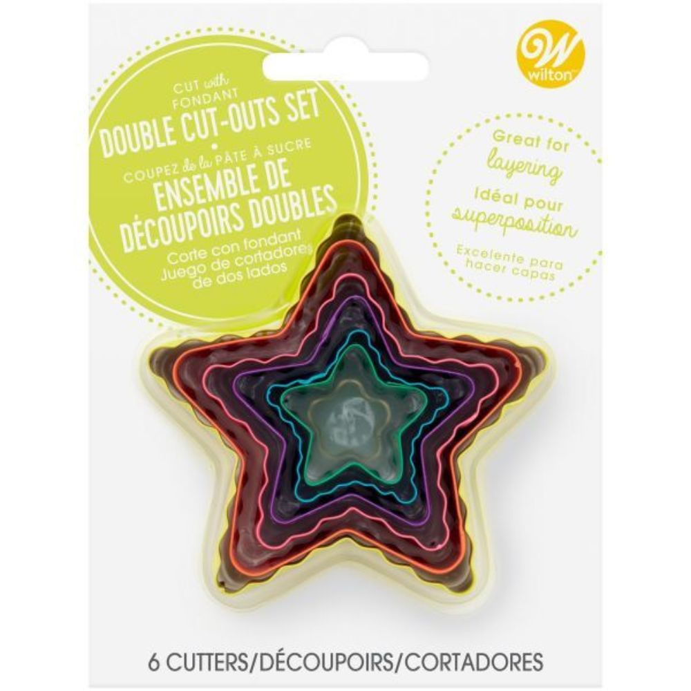 Wilton Star Double-sided Cutters Set Of 6