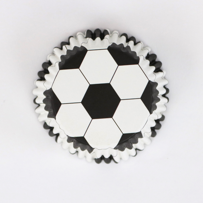 PME Football Cupcake Cases x 30