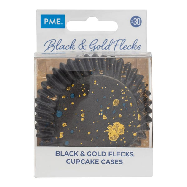 PME Gold Fleck Cupcake Cases x 30