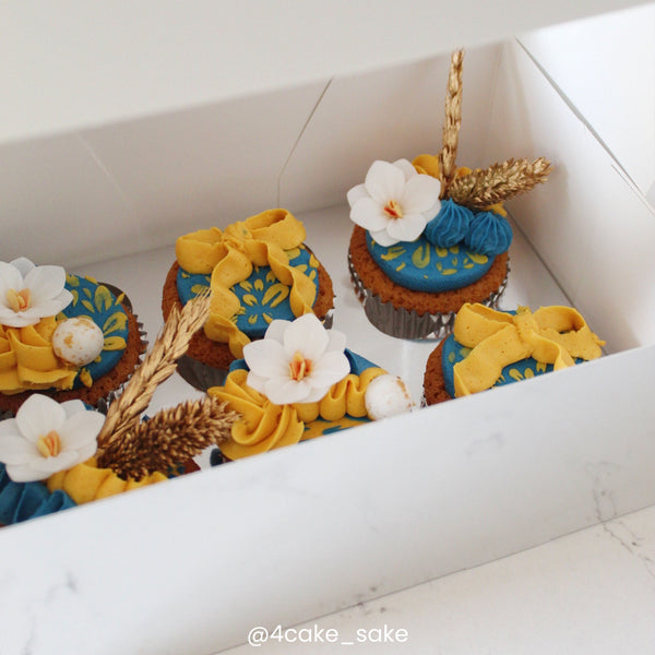 Simply Making Silver Metallic Cupcake Box Pack Of 2