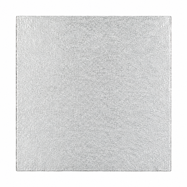 FunCakes 12mm Silver Square Drum Cake Board