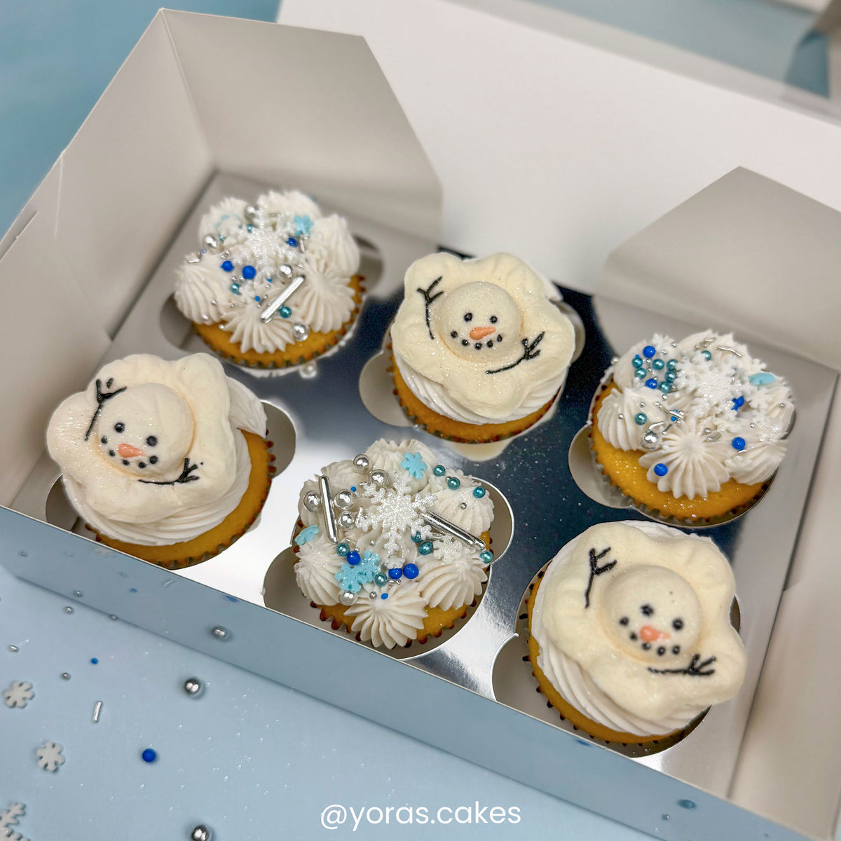Simply Making Silver Metallic Cupcake Box Pack Of 2