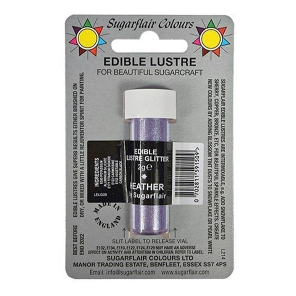 The Cake Decorating Company Heather - Edible Lustre Glitter 2g