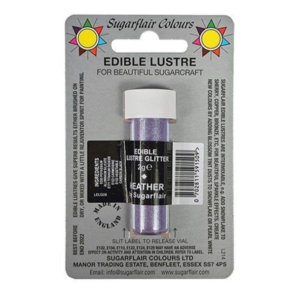 The Cake Decorating Company Heather - Edible Lustre Glitter 2g